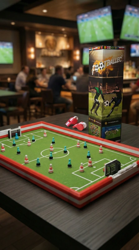 SET FOOTBALLEC KLASIK A DVĚ SVÍTÍCÍ PÍŠŤALKY JAKO BONUS A SADA BAREVNÝCH 3D BRANEK